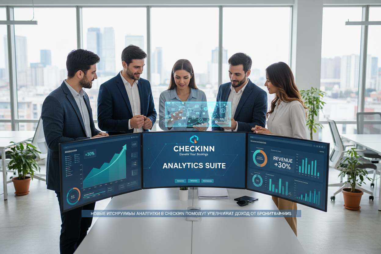 Новые инструменты аналитики в Checkinn помогают увеличивать доход от бронирований
